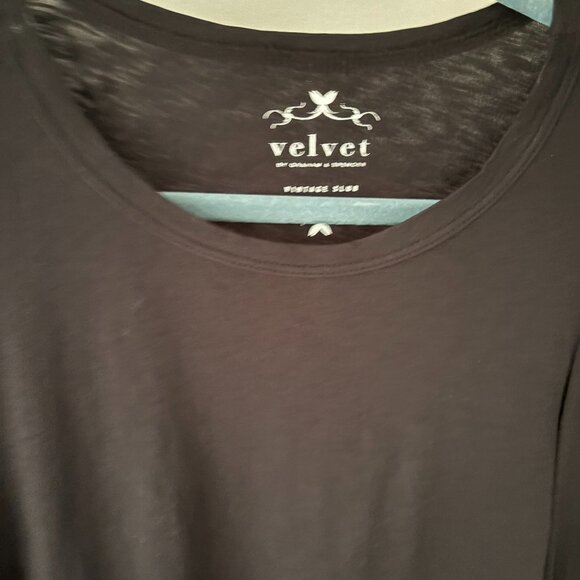 Velvet by Graham and Spencer 3/4 Puff Sleeved T-Shirt - Picture 1 of 5